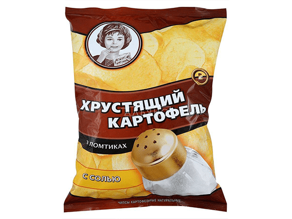 Картофельные чипсы "Девочка" 160 гр. в Луховицах