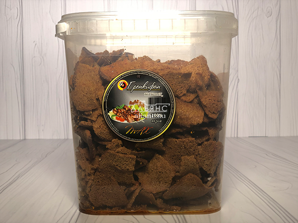 Ржаные гренки со вкусом шашлыка в Луховицах