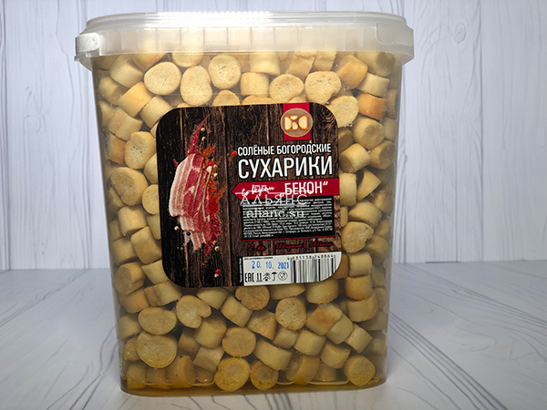 Сухарики с беконом в Луховицах