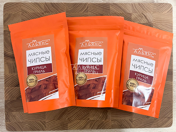 Мясо (АЛЬЯНС) вяленое курица "Гриль" 50 гр. в Луховицах