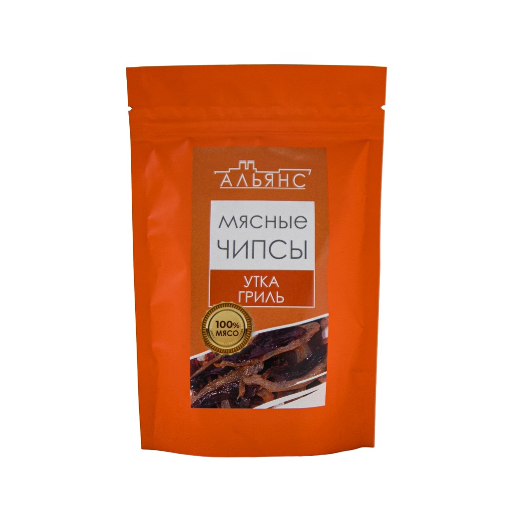 Мясо (АЛЬЯНС) вяленое утка гриль (50 гр) в Луховицах