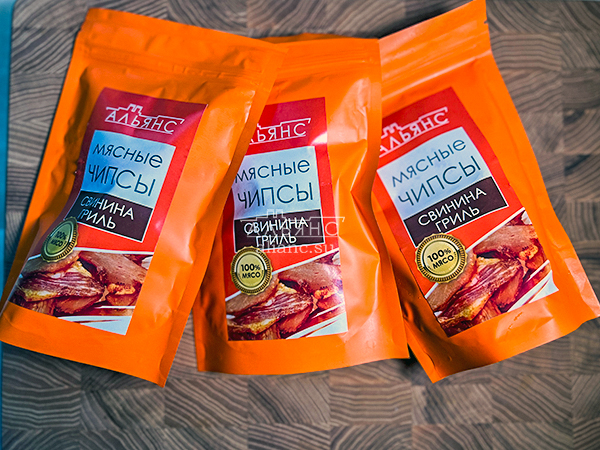 Мясо (АЛЬЯНС) вяленое свинина "Гриль" 50 гр. в Луховицах