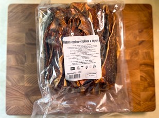 КВАНТОРГ Рубец Восточные с соусом терьяки 150гр/уп: Навага солено-сушеная с перцем (МИЛАРА)