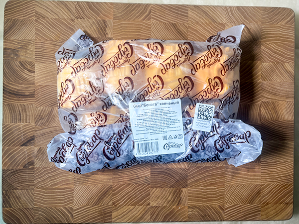 Сыр 1 кг ГОРНЫЙ СЫРОВАР (Бочата копчёный) в Луховицах