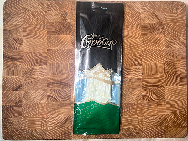 Сыр 60 гр ГОРНЫЙ СЫРОВАР (Паутинка белая с укропом и чесноком) в Луховицах