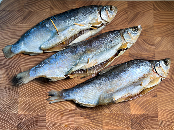 Пелядь вяленая крупная потрошеная в Луховицах