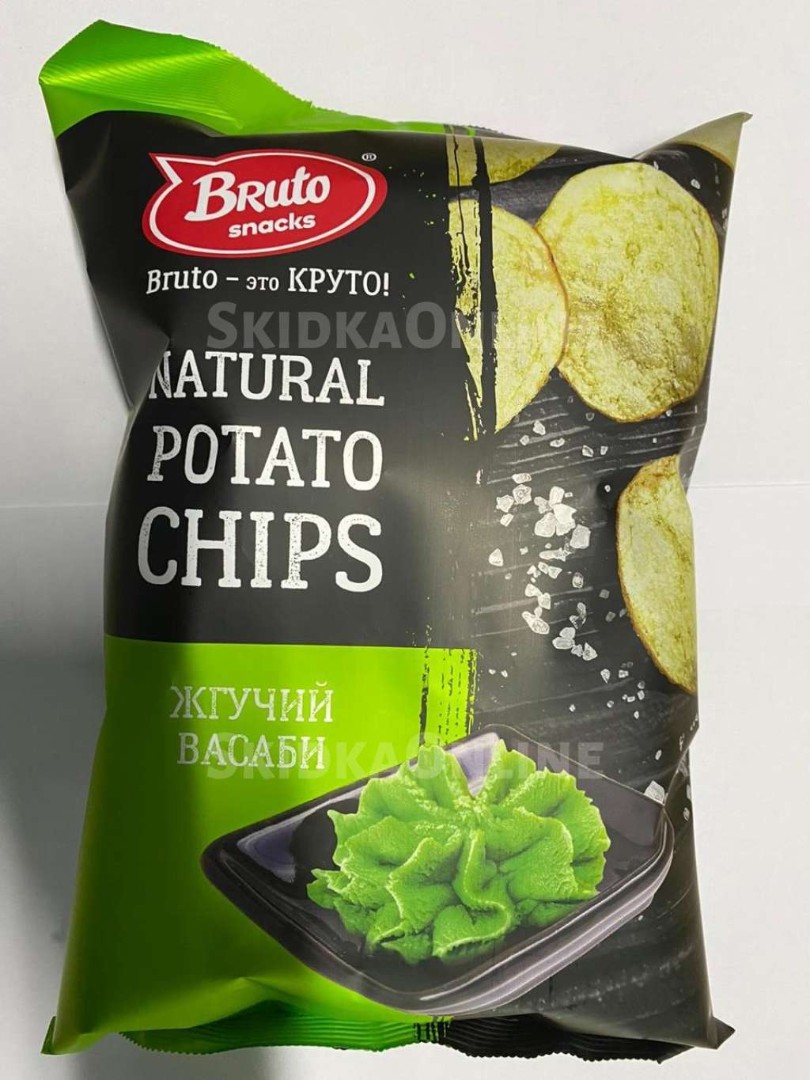 Картофель «Бруто» со вкусом васаби 130 гр. в Луховицах